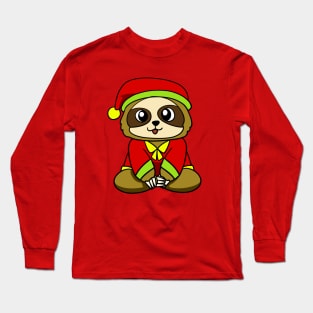 Elf Sloth Long Sleeve T-Shirt